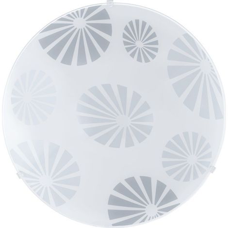 Eglo 91808 - Plafoniera in metallo, E27. colore: Bianco (1/3)
