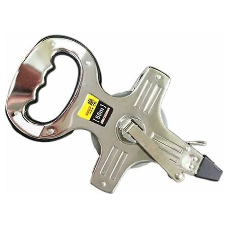 Mètre ruban d'arpenteur, rouleau ouvert, ruban à fibres optiques, échelle métrique - 50 m