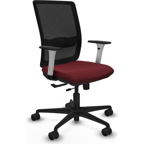 Chaise piqueras y crespo Haches cuir synthétique noir mousse (1/2)