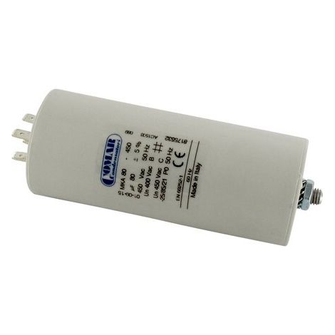 Kondensator elektromotor UNIVERSEL 80 UF