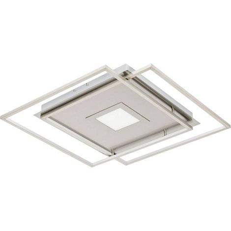 [NEUWERTIG] B-Ware Lucande Jirya Led Deckenlampe Deckenleuchte Deckenlicht Leuchte Lampe Cct Silber (1/5)