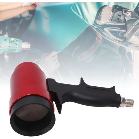Pistolet thermique ergonomique pour automobile - Manche ABS et corps alliage aluminium anti-oxydation, séchage peinture à l'eau (1/5)
