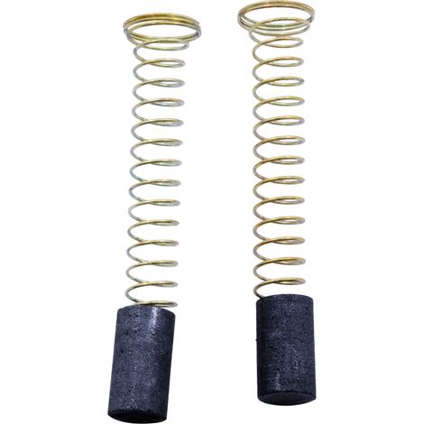 Balais de Charbon pour Black & Decker Ponceuse D520 - 6,3x6,3x11mm