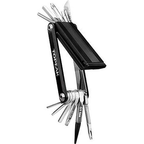 Topeak Tubi 18 Multifunktionswerkzeug Schwarz Kompakt Aluminium