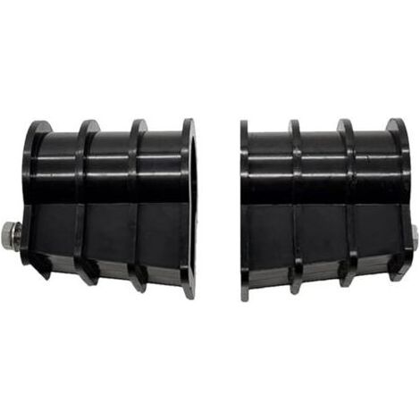 Accessoires pour escaliers mécaniques de piscine, pièces encastrées en plastique technique pour escaliers mécaniques de piscine, clips en caoutchouc pour marches d'escalier mécanique (1/5)