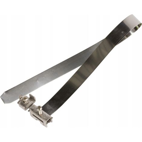 Abrazadera de puesta a tierra obo-bettermann 927 4 acero inoxidable 3 8 a 6 pulgadas