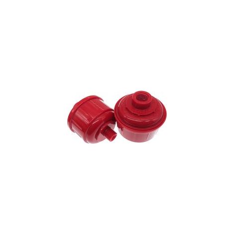 Lot de 2 Mini filtres à air et Eau pour la Plupart des Pistolets pulvérisateurs et Outils pneumatiques 1/4" (1/5)