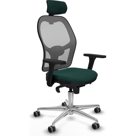 Sedia da ufficio piqueras y crespo Jorquera nero 120 Kg
