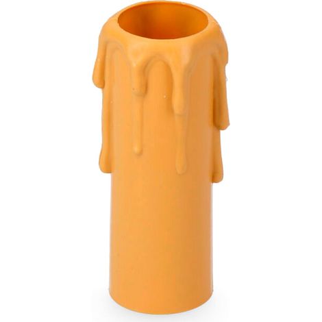 VELA MEDIANA PARA PORTALAMPARAS E14 CREMA SOLERA 854C (1/5)
