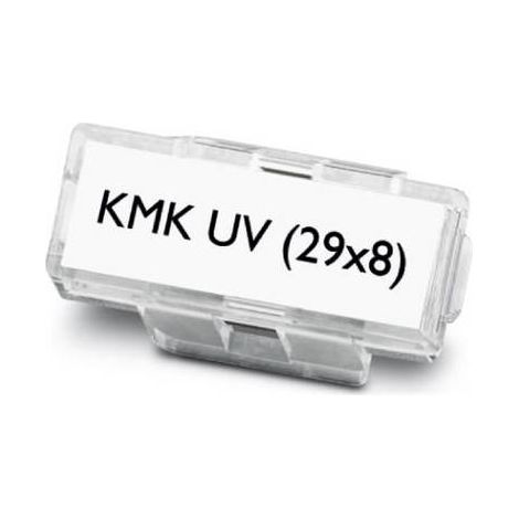 Phoenix Contact Kabelmarkerträger transparent, 29x8mm KMK UV (29X8)