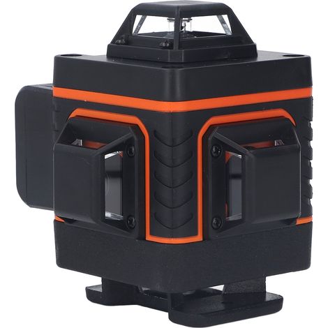 Niveau laser 4D à faisceau vert orange 16 lignes, 4x360°, IP54, haute précision, autonivelant, 100-240 V, prise UE (1/5)