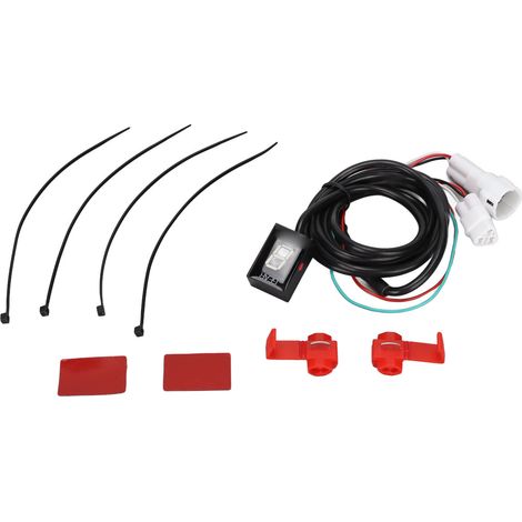 Compteur de vitesses moto 1-6 LED étanche universel pour FJR1300 FZ400 FZ6 FZ6R XJ6 XJR400 (1/5)