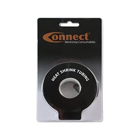 Workshop Consumables 37114 Heat Shrink Tubing on a Roll 6.4mm 3m Roll Black