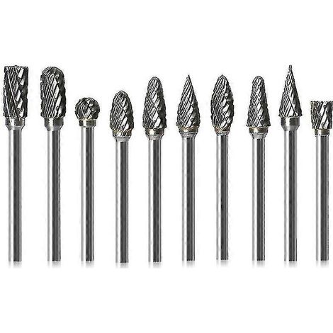 Kit d'accessoires pour outil rotatif : lime rotative en carbure de tungstène (1/5)