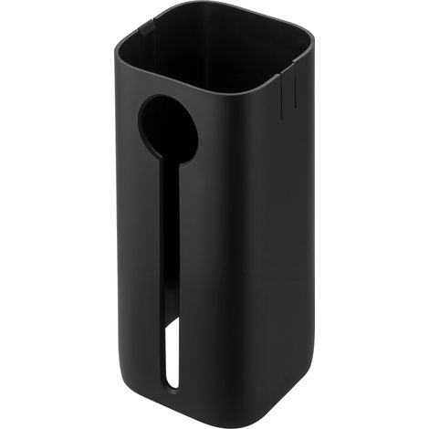 ZWILLING FRESH & SAVE CUBE Coperchio per Scatola Taglia 3S, Protezione dalla Luce Solare, Indicatore di Livello di Riempimento, Plastica Senza BPA, Colore Nero (1/5)