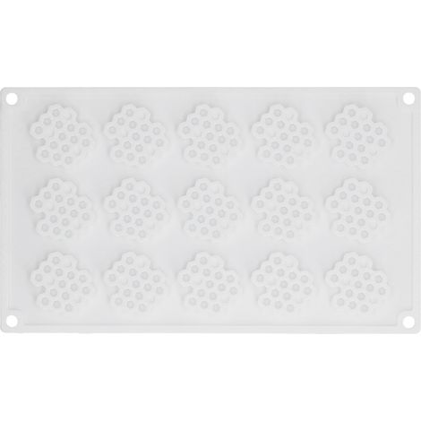 Moule en silicone 15 alvéoles forme ruche antiadhésif pour crème glacée mousse gâteau outil pâtisserie maison (1/5)
