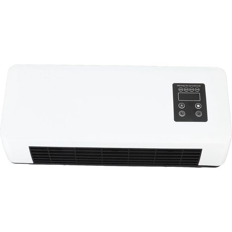 Eosnow – Chauffage mural électrique 1500 W – Fonction chauffage et refroidissement – Télécommande incluse – Séchoir à serviettes pour salle de bain (1/5)