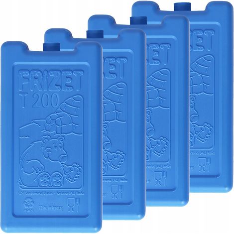 Inserti refrigeranti per borsa termica da viaggio, 4x200 ml (1/3)