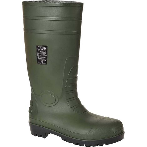 Stivali di sicurezza Wellington S5 Verde 44 (1/4)