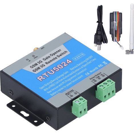 Télérupteur GSM 3G pour portail avec kit antenne, contrôle d'accès à distance, sécurité domestique, fréquence AU (1/5)