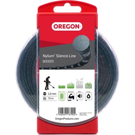 Fil débroussailleuse Ondulé 3 mm x 15 m Oregon Nylium