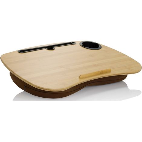 Laptopunterlage / Laptop Kissen COMFILAP I 55 x 34 cm braun hjh OFFICE (1/5)