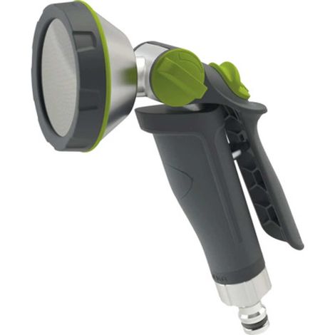 GEKA – Douchette d'arrosage plus 1S avec raccord enfichable – Métal et laiton chromé, 0,32 kg (1/4)