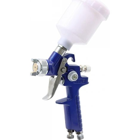 Pistolet à peinture professionnel : Avec buse de 1,0 mm/0,8 mm, pour la peinture de véhicules et autres projets.