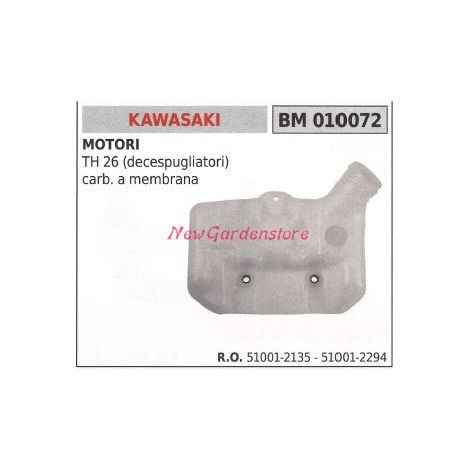 Réservoir de carburant KAWASAKI moteur débroussailleuse TH 26 010072 51001-2294