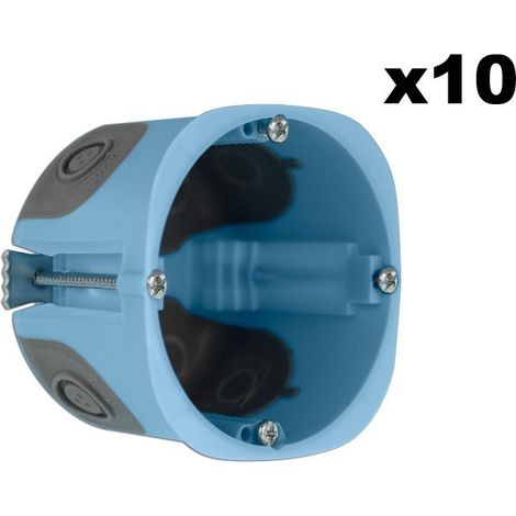 Eur Ohm – Lot de 10 boîtes XL AIR'metic diamètre 67mm – Profondeur 50mm – Pour étanchéité des infiltrations d'air – Économie d'énergie jusqu'à 10%