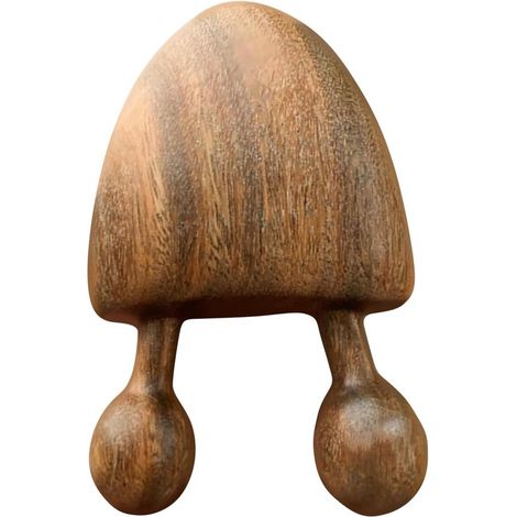 Kopfhaut- und Gesichtsmassagegerät aus Holz – Natürliche Gesundheitsprodukte – Für Entspannung, Reisen, Spa und Meditation (1/5)