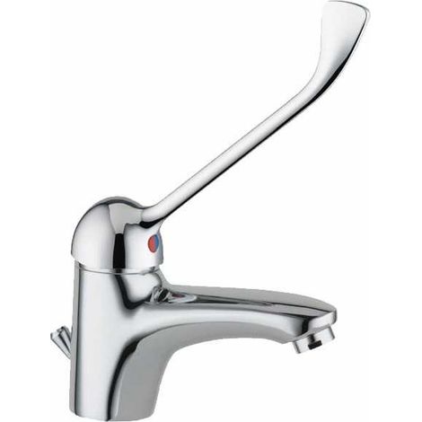 Mezclador de lavabo clínico + desagüe Eurorama