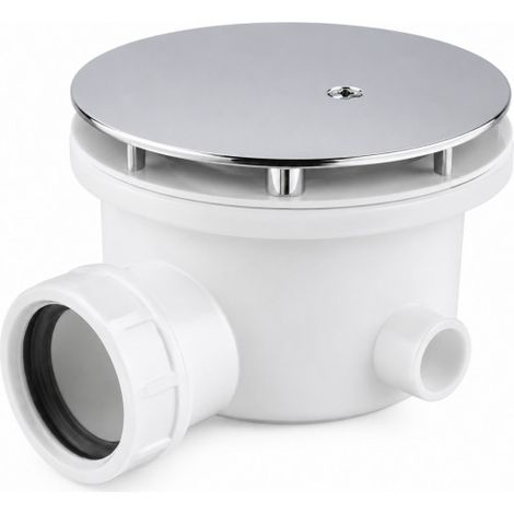 Bonde receveur de douche NEW OLYMPIC NOVELINI chromée D.90 mm (1/4)