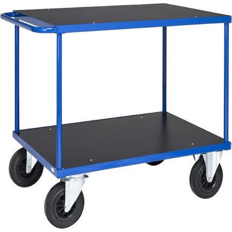 Carrello tavolo con freno, L x P x H (mm) 1000 x 600 x 890 - Kongamek KM337-1B