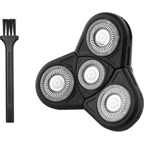 4 têtes de rasage de rechange durables pour homme chauve, barbier, salon de coiffure, rasoirs électriques accessoires (1/5)