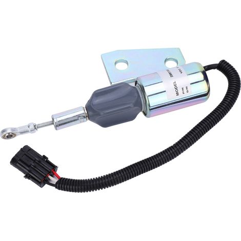 Électrovanne d'arrêt pour interrupteur d'arrêt d'huile Cummins, accessoires moteur 3991168 24 V (1/5)