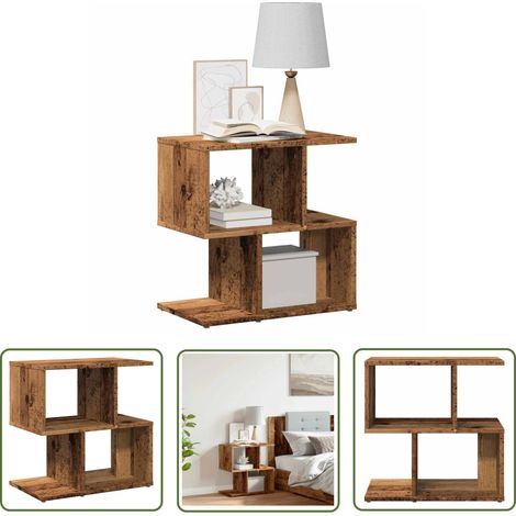 vidaXL Nachttisch Altholz-Optik 50x30x51,5 cm Holzwerkstoff (1/5)