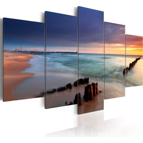 Tableau Imprimé "Cocher du Soleil au Bord de la Mer" 100 x 200 cm (1/2)