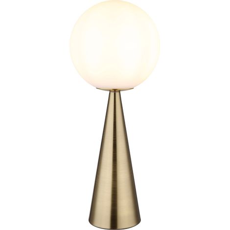 Globo - lámpara de mesa - PINPAL - bronce - metal - Ø 20cm - E27
