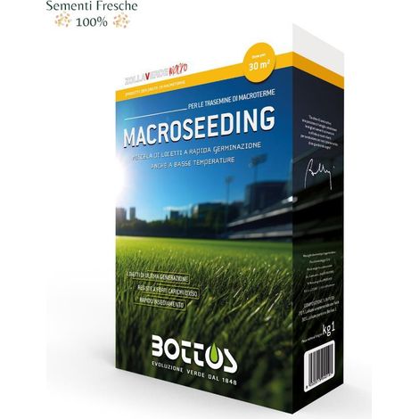 BOTTOS - MACROSEEDING / 1 Kg - Sementi per prato Macroterme