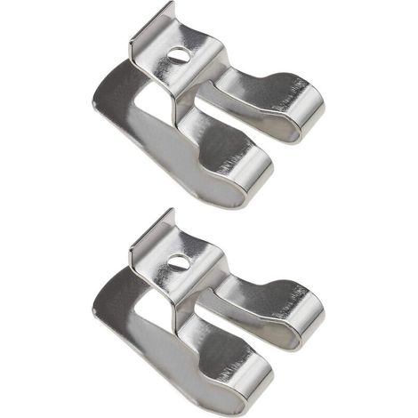 Lot de 2 crochets de ceinture pour perceuse électrique compatibles avec les tournevis DeWalt N268241 N169778 N086039 DCD980 DCD985 DCD780 Trou de 5 mm (1/5)