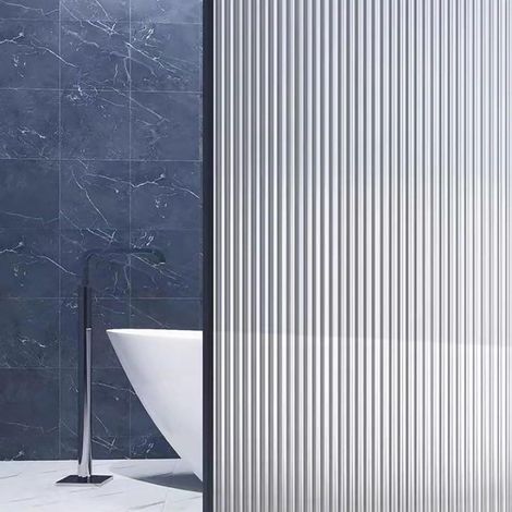 Film décoratif pour vitres, finition mate - 50 x 300 cm - Résistant aux UV - Réutilisable - Film isolant - Haute durabilité - Adsorption statique - Protection de la vie privée (1/5)