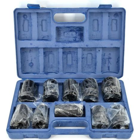 Silver Juego profesional de 10 vasos 17-41 mm (1/2)