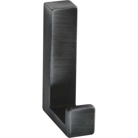 MantelHaken Doradus GarderobenHaken 15x61mm, Haken ZN eisenfärbig gebürstet matt