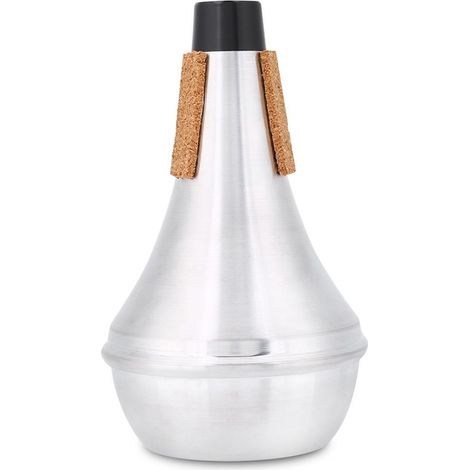 Mute Trompette - Alliage D'Aluminium Et Liège - Pour Pratique Silencieuse Intérieure - Compatible Toutes Trompettes Standard - 1 Pièce