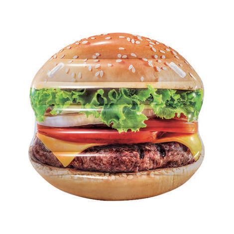 ISOLA GALLEGGIANTE INTEX HAMBURGER 145X142 CM-58780NP