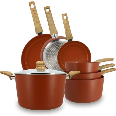 Set de 7 pièces en aluminium recyclé, COLORAMA