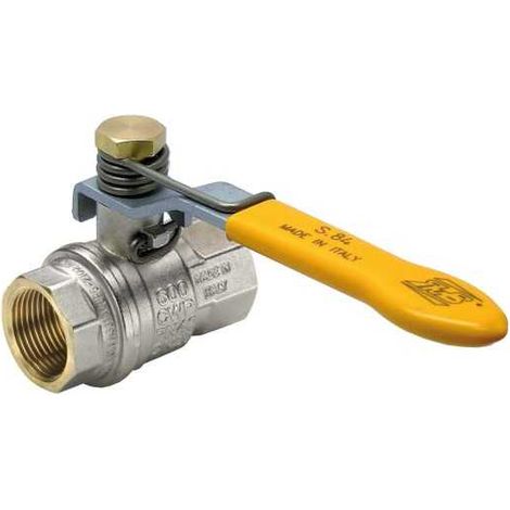 Robinet gaz 1/2'' Ressort rappel
