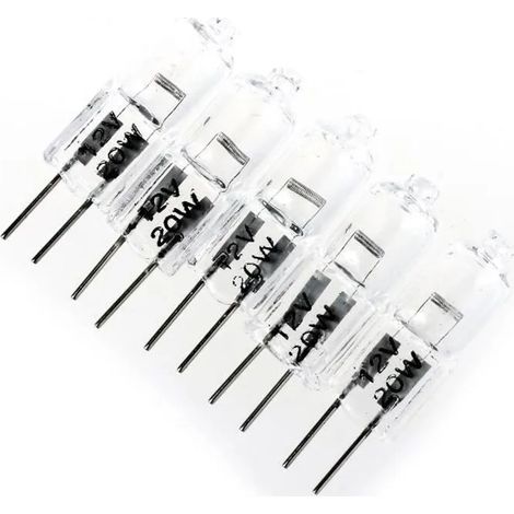 5 X G4 20W 12V ampoule halogene claire ampoules de lampe YYV (1/4)