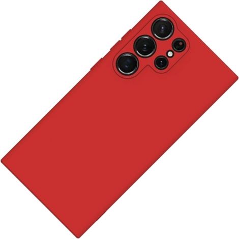Funda de silicona Beline para Samsung S23 UltraS918 roja (1/2)